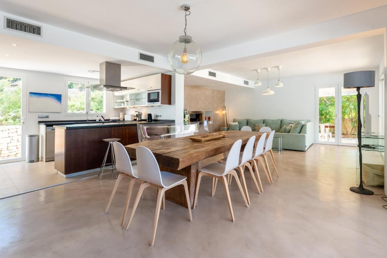 Villa Amarantos Santa Eularia des Riu Bagian luar foto